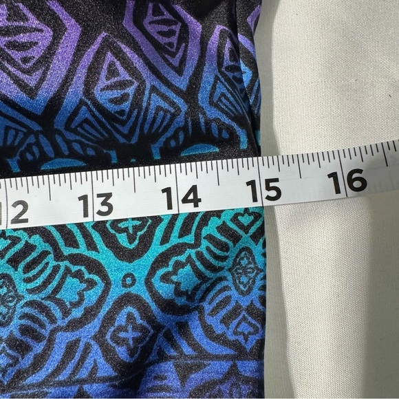 Longitude One Piece Bathing Suit Multicolour Pattern Size - Picture 9 of 14